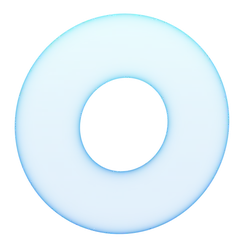 Blue Halo - science fiction - visual effect - Free PNG