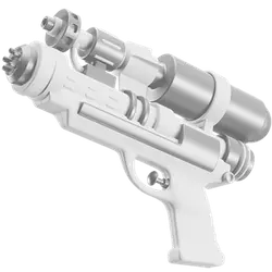 Futuristic Weapon - mechanical - science fiction - Transparent Background PNG
