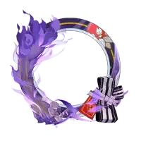 Purple Flame Ring - magic - Transparent Layer PNG