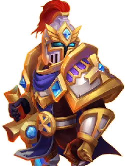 Golden Knight - gem - Free PNG