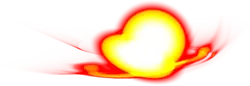 Heart-shaped Light Spot - glowing - Lossless PNG