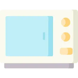 Microwave Oven - kitchen appliance - No Background PNG