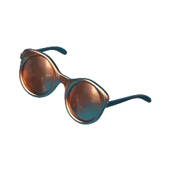 Bronze Glasses - sunglasses - High Resolution PNG