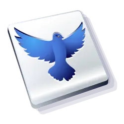 Blue Bird - icon - High Resolution PNG