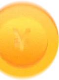Coin - game currency - yellow - High Resolution PNG