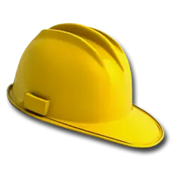 Yellow Safety Helmet - Curated PNG