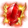 Red Gemstone - fire - High Resolution PNG