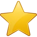 Star - simple - shining - PNG
