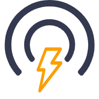 Lightning Signal - icon - High Resolution PNG