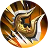 Golden Dragon Badge - symbol - PNG Images