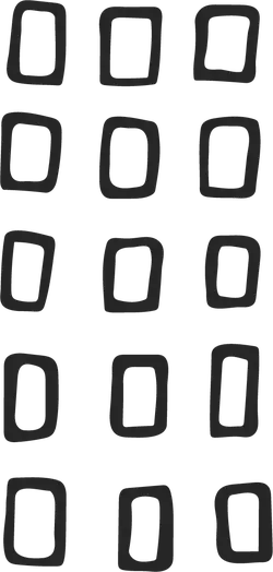 Nine Grid Pattern - simple - Transparent Background PNG
