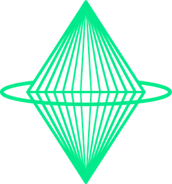 Green Geometric Shape - symmetrical - High Resolution PNG