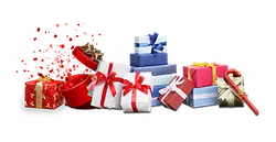 Gift Boxes - paper ribbon - No Background PNG