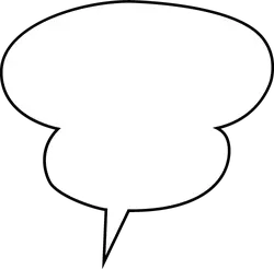 Speech Bubble - comic - dialogue - Free PNG