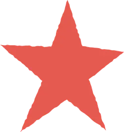 Star - red - symbol - PNG Images