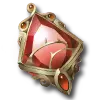 Red Gemstone Pocket Watch - jewelry - No Watermark PNG