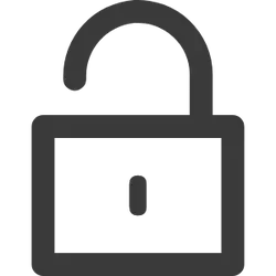 Unlock Icon - lock - High Resolution PNG