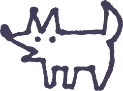 Purple Fox - animal - Lossless PNG