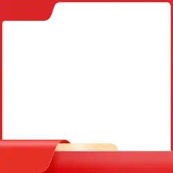 Red Folder - office - High Quality PNG