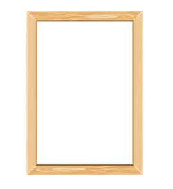 Wooden Frame - structure - High Resolution PNG