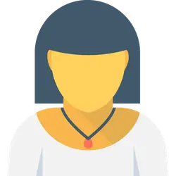 Female Profile with Necklace - necklace - Lossless PNG