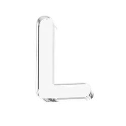 Letter L - line - Transparent Background PNG