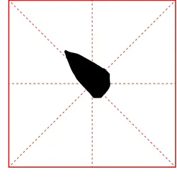 Black Irregular Shape - irregular - black - Transparent Background PNG