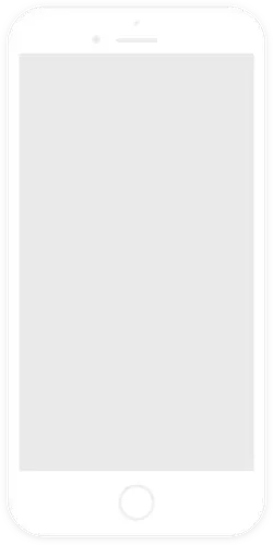 White Smartphone - device - PNG