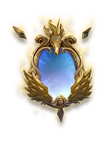 Golden Wings Mirror - magic - PNG Images