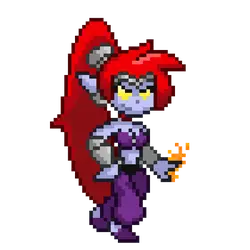 Red Witch - pixel art - Free Download PNG