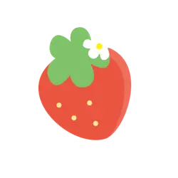 Strawberry - flower - sweet - Free PNG