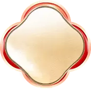 Gold Clover Badge - gold - No Background PNG