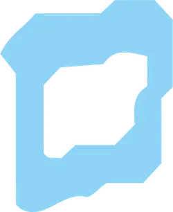 Blue Geometric Shape - shape - design - Free Download PNG