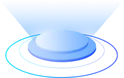 Blue Button - technology - design - No Watermark PNG