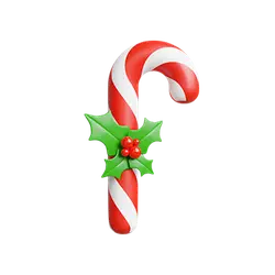 Candy Cane - red - High Download Count PNG