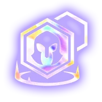 Hexagram Wolf Head Badge - mysterious - No Watermark PNG