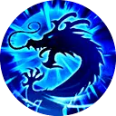 Blue Dragon - flame - No Watermark PNG
