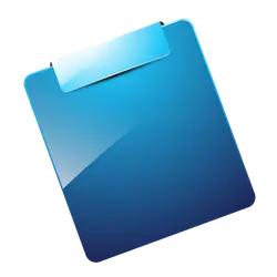 Blue Folder - work - file - Free Download PNG