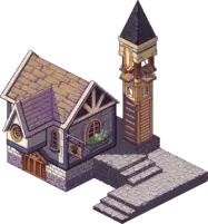 Pixel House - architecture - Transparent Layer PNG