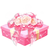 Pink Gift Box - box - PNG