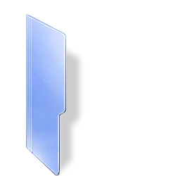 Folder Icon - glass texture - PNG Images
