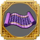 Purple Scroll - mysterious - No Watermark PNG