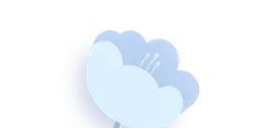 Cloud - blue - abstract - Lossless PNG