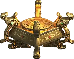 Golden Chest - decorations - Transparent Background PNG