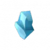 Blue Crystal - mineral - gemstone - PNG
