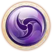 Amethyst Badge - gemstone - No Watermark PNG