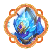 Ice Crystal Guardian - guardian - Transparent Background PNG