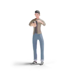 Man in Jacket - High Resolution PNG