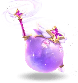 Star Wand - purple - High Resolution PNG