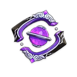 Mystic Gem Badge - gem - purple - No Watermark PNG